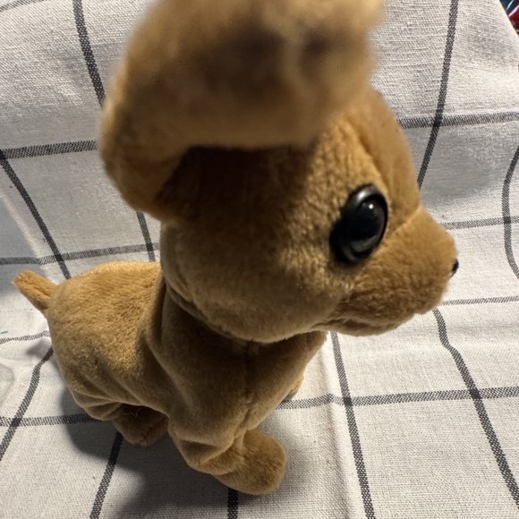 vintage ty beanie babies - Tiny The Puppy Dog